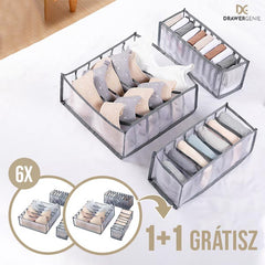 DRAWERGENIE® - 3 RÉSZES RUHARENDSZEREZŐ SZETT 1+1 GRÁTISZ