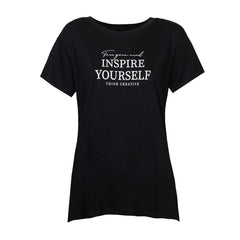 NŐI RÖVID UJJÚ PAMUT PÓLÓ MINTÁVAL - INSPIRA