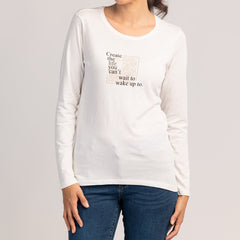 SORA  - NŐI 100% PAMUT HOSSZÚ UJJÚ PÓLÓ