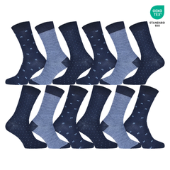 COTTONELITE™ – OEKO-TEX TANÚSÍTVÁNNYAL RENDELKEZŐ 3 AZ 1-BEN PRÉMIUM PAMUT ZOKNI (3 DARABOS CSOMAG) - 593 Ft ÁR DARAB