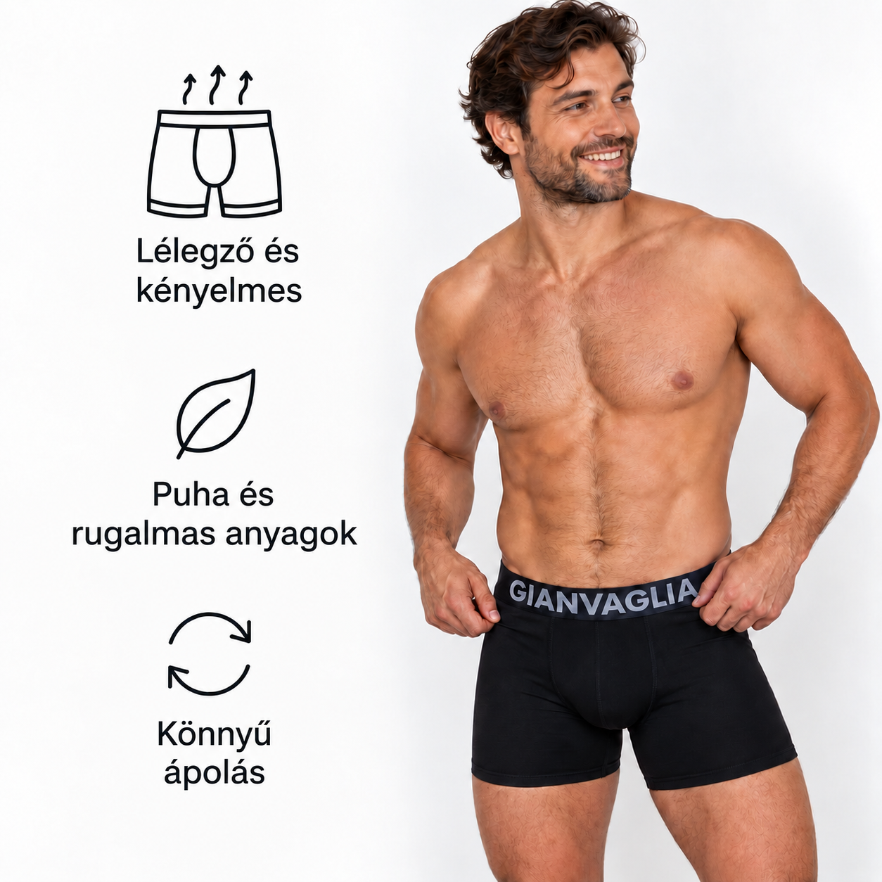Pamut boxeralsó előnyei