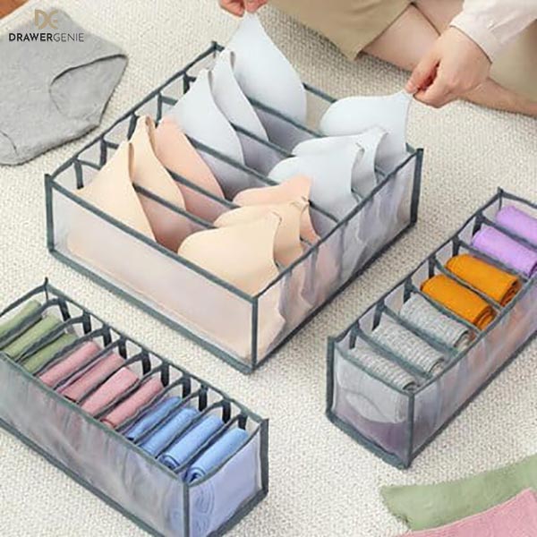 DRAWERGENIE® - 3 RÉSZES RUHARENDSZEREZŐ SZETT 1+1 GRÁTISZ