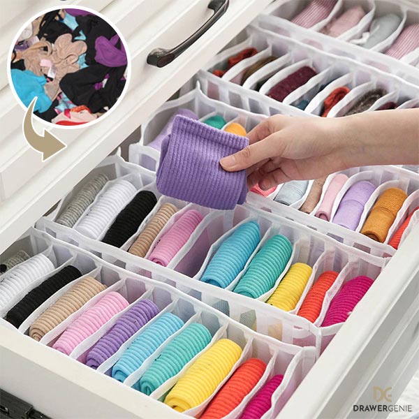 DRAWERGENIE® - 3 RÉSZES RUHARENDSZEREZŐ SZETT 1+1 GRÁTISZ