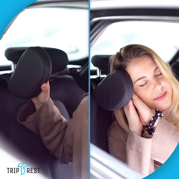 TRIPREST® – ERGONÓMIKUS AUTÓS FEJ ÉS NYAKTÁMLA